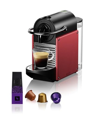 Nespresso Kaffeekapselmaschine, 19 bar, mit Abschaltautomatik 2019 rot im Sale